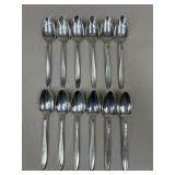 Gorham Sterling Silver Teaspoons / 12 pc
