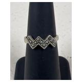 Sz 5.5 Sterling Silver Ring