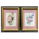 2/PC Small Botanical Print Pair