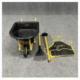Stanley Jr. Kids Wheelbarrow Set / 8 pcs