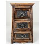 Bamboo 3 Drawer Stand