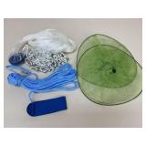 Cast Net & Fish Keeping Net NEW