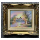 Original Oil Painting on Canvas Signed Kent
