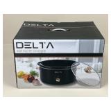 Delta 5qt Slow Cooker NIB