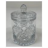 Crystal Biscuit Jar