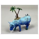 Cow Parade "No cow is an island" Figure