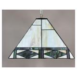 Light w/ Stained Glass Shade