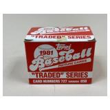 1981 Topps Baseball Picture Cards