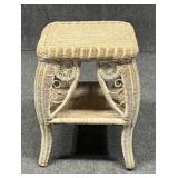 Wicker Side Table
