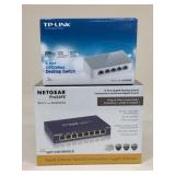 Netgear & TP-Link Desktop Switch|2 pc