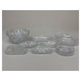 Crystal & Glass Serving Dish Assortment| 8 pc