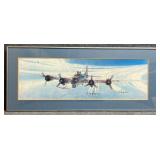 "Fortress Under Fire" Print by Keith Ferris