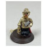 George Good Gold Plated Clown Figure