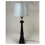 Tall Resin Lamp w/ Shade