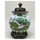 Porcelain Kutani Ginger Jar