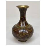 Cloisonnï¿½ Brass Vase