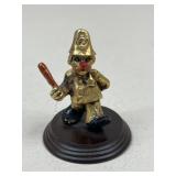 George Good Gold Plated Clown Figure