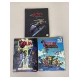 The Legend Of Zelda Strategy Guide Books / 3 pc
