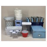 Storage Bin & Container Assortment|24 pc