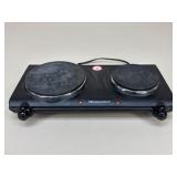 Elite Gourmet Countertop Double-Burner