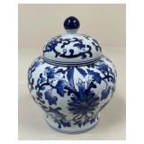 Blue & White Urn