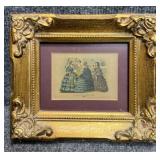 Small Vintage Godey