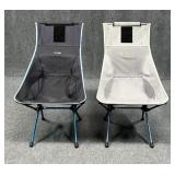 Pair of Helinox Folding Patio Chairs