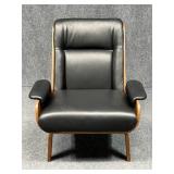 West Elm Paulo Bent Ply Leather $1500 Chair