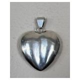 Sterling Silver Heart Pendant
