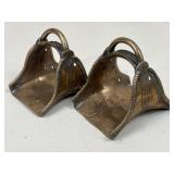 Antique Brass Stirrups