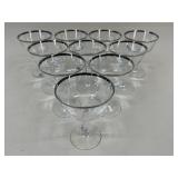 Lenox Crystal Champagne Glasses / 10 pc