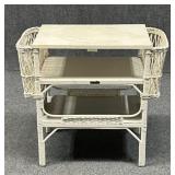 Heywood Wakefield Wicker Table