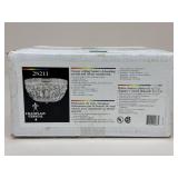Crystal Flush Mount Light Fixture by Champlain NIB