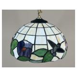 Light w/ Stained Glass Shade