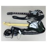 Rock Band Guitars & Microphone