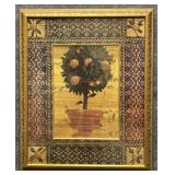 Citrus Tree Decor Print