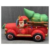 Lit Inflatable Santaï¿½s Tree Delivery Truck