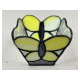 Stained Glass Butterfly Bowl