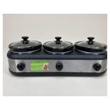 TRU Triple Slow Cooker