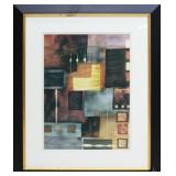 Abstract Print by Muriel Verger