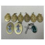 Catholic Miraculous Medal +/ 9 pc