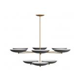 $4288 Arteriors 9 Light Chandelier