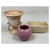 Ceramic Planters / Weller & Haegen - 3pc
