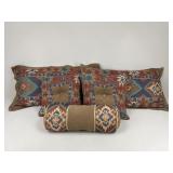 Western King Size & Accent Pillows / 5 pc