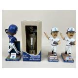 Texas Rangers & Hooks Bobbleheads/ 4 pc