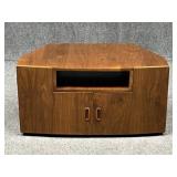 Hand Crafted Wood Media Console