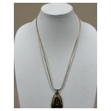 Brass & Sterling Necklace