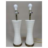 Pair Of Ceramic Lamps