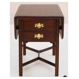 Cherry Drop Leaf End Table