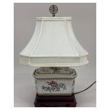 Porcelain Box Lamp